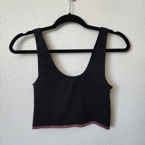 Outdoor Voices Seamless Rib Longline Bra Size Medium - Picture 1 of 8